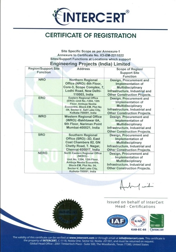 ISO Certification